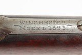 1898 mfr. Antique WINCHESTER Model 1895 .30-40 KRAG Lever Action Rifle Early Production REPEATER in .30 US (.30-40 Krag) - 20 of 25