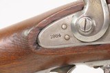 CIVIL WAR Antique NORRIS & CLEMENT U.S. M1863 “Everyman’s” Rifle-Musket
1864 Dated MASSACHUSETTS CONTRACT Rifle - 9 of 25