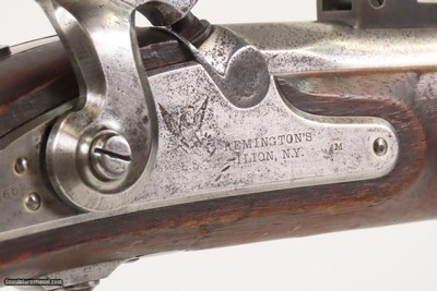 CIVIL WAR 1865 mfr Antique Remington US Model 1863 Rifle-Musket .58 Caliber One of 40,000 Made for the Union Army - Image 8 of 25