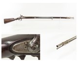 Antique HARPERS FERRY U.S. M1842 Percussion RIFLED MUSKET CIVIL WAR Era 1854 Dated Lock & Tang - 1 of 25