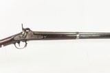 Antique HARPERS FERRY U.S. M1842 Percussion RIFLED MUSKET CIVIL WAR Era 1854 Dated Lock & Tang - 5 of 25