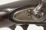 Antique HARPERS FERRY U.S. M1842 Percussion RIFLED MUSKET CIVIL WAR Era 1854 Dated Lock & Tang - 7 of 25