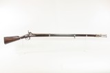Antique HARPERS FERRY U.S. M1842 Percussion RIFLED MUSKET CIVIL WAR Era 1854 Dated Lock & Tang - 2 of 25