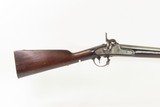 Antique HARPERS FERRY U.S. M1842 Percussion RIFLED MUSKET CIVIL WAR Era 1854 Dated Lock & Tang - 6 of 25