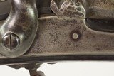 Antique HARPERS FERRY U.S. M1842 Percussion RIFLED MUSKET CIVIL WAR Era 1854 Dated Lock & Tang - 8 of 25