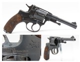 WW II Soviet NAGANT M1895 TULA Arsenal Revolver EASTERN FRONT with HOLSTERWORLD WAR II Russian Revolver Made in 1945 - 1 of 19