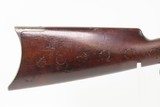 1890 mfr. Antique WINCHESTER Model 1886 Lever Action Rifle .40-82 WCF
Large Bore, Octagonal Barrel, Crescent Butt Plate - 6 of 25