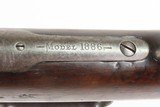 1890 mfr. Antique WINCHESTER Model 1886 Lever Action Rifle .40-82 WCF
Large Bore, Octagonal Barrel, Crescent Butt Plate - 23 of 25