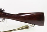 WORLD WAR II U.S. Remington M1903A3 Bolt Action C&R .30-06 Rifle WEB SLING
Made in 1943 “R.A. / FLAMING BOMB / 8-43” Barrel - 19 of 21