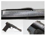Esperanza y Unceta ASTRA M1921/400 Semi-Automatic 9mm ARMY Military Pistol
With “CROWN and SUNBURST” Emblem & GRIP SAFETY