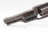 1861 mfg. Antique CIVIL WAR Era COLT M1855 ROOT Sidehammer POCKET Revolver
PERCUSSION .28 Caliber SELF DEFENSE Revolver - 14 of 18