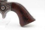 1861 mfg. Antique CIVIL WAR Era COLT M1855 ROOT Sidehammer POCKET Revolver
PERCUSSION .28 Caliber SELF DEFENSE Revolver - 16 of 18