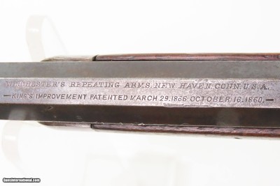 Antique WINCHESTER M1873 .22 Short Lever Action Rifle First American .22 REPEATING RIFLE - Image 20 of 25
