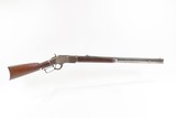 Antique WINCHESTER M1873 .22 Short Lever Action Rifle First American .22 REPEATING RIFLE - 2 of 25