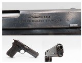 Fine 1921 mfg COLT M1903 POCKET HAMMER .38 ACP Semi-Auto DEFENSE Pistol C&R Classic from the Jazz Age, designed for Discreet Protection and Concealmen