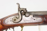 CIVIL WAR Era Antique TRUITT BROTHERS Full-Stock Perc. FRONTIER Long Rifle
Kentucky Style Rifle with “ASHMORE” Marked Lock - 9 of 25