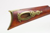 CIVIL WAR Era Antique TRUITT BROTHERS Full-Stock Perc. FRONTIER Long Rifle
Kentucky Style Rifle with “ASHMORE” Marked Lock - 8 of 21