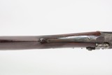 1850-60s Antique J. BARNES Back Action PERCUSSION Half Stock SPORTING Rifle With CHECKERED WRIST and GERMAN SILVER MOUNTS - 17 of 25