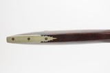 1850-60s Antique J. BARNES Back Action PERCUSSION Half Stock SPORTING Rifle With CHECKERED WRIST and GERMAN SILVER MOUNTS - 13 of 25