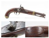 Antique HENRY ASTON & Co. U.S. Contract M1842 .54 Smoothbore Pistol DRAGOON 1851 Dated Percussion U.S. MILITARY Contract Pistol
