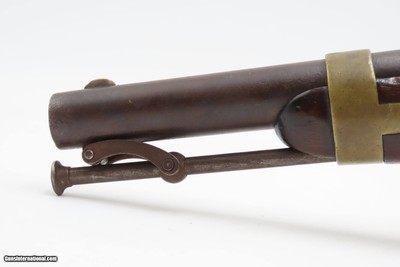 Antique HENRY ASTON & Co. U.S. Contract M1842 .54 Smoothbore Pistol DRAGOON 1851 Dated Percussion U.S. MILITARY Contract Pistol - Image 14 of 19