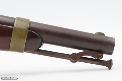 Antique HENRY ASTON & Co. U.S. Contract M1842 .54 Smoothbore Pistol DRAGOON 1851 Dated Percussion U.S. MILITARY Contract Pistol - Image 3 of 19