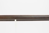 Antique “POOR BOY” Full-Stock .38 FLINTLOCK American FRONTIER Long Rifle
ENGRAVED Kentucky Style Smoothbore HOMESTEAD Rifle - 15 of 25