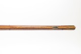 Antique “POOR BOY” Full-Stock .38 FLINTLOCK American FRONTIER Long Rifle
ENGRAVED Kentucky Style Smoothbore HOMESTEAD Rifle - 9 of 25