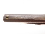 Desirable NEW ORLEANS Retailer ENGRAVED Antique RICH HOLLIS & SONS Pistol
With HYDE & GOODRICH Retailer Marking - 15 of 17