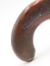 Desirable NEW ORLEANS Retailer ENGRAVED Antique RICH HOLLIS & SONS Pistol
With HYDE & GOODRICH Retailer Marking - 14 of 17