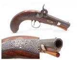 Desirable NEW ORLEANS Retailer ENGRAVED Antique RICH HOLLIS & SONS Pistol
With HYDE & GOODRICH Retailer Marking