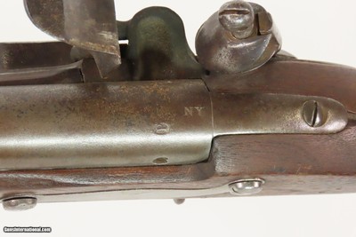 Pre-1812 Antique NEW YORK Contract WHITNEY ARMS CO. FLINTLOCK MUSKET First U.S. Musket using the Specialization of Labor - Image 19 of 25