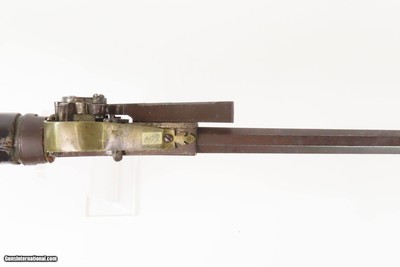 GERMANIC Antique J.H. COSTER “WIND GUN” 19th Century STOCK RESERVOIR 10.5mm Early Air Powered Smoothbore - Image 4 of 25