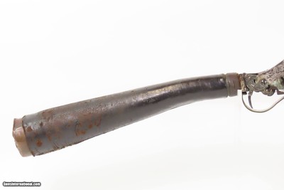 GERMANIC Antique J.H. COSTER “WIND GUN” 19th Century STOCK RESERVOIR 10.5mm Early Air Powered Smoothbore - Image 5 of 25