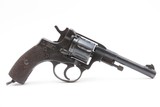 RUSSIAN Pre-WORLD WAR II Soviet NAGANT M1895 TULA Arsenal 7.62mm w/HOLSTER
Revolver w/SOVIET MINISTRY of DEFENSE “MO/51” Mark - 3 of 16