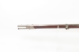 CIVIL WAR Era Antique U.S. HARPERS FERRY M1840 PERCUSSION Conversion MUSKET MILITARY Musket Used by Both CONFEDERATE & UNION - 24 of 25