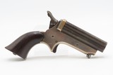 Cased CIVIL WAR Antique C. SHARPS .22 PEPPERBOX Wild West RIVERBOAT GAMBLER - 3 of 15