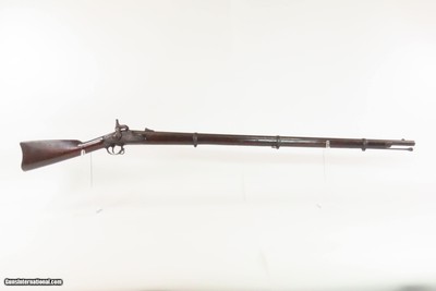 CIVIL WAR Antique U.S. ALFRED JENKS & Son “BRIDESBURG” M1863 Rifle-MusketU.S. CONTRACT Model w/ “BRIDESBURG” Lock Dated 1864 - Image 2 of 24