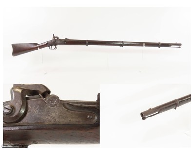 CIVIL WAR Antique U.S. ALFRED JENKS & Son “BRIDESBURG” M1863 Rifle-Musket
U.S. CONTRACT Model w/ “BRIDESBURG” Lock Dated 1864