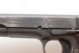 1915 mfr. WORLD WAR I U.S. ARMY COLT Model 1911 .45 Pistol C&R GREAT WAR
Iconic John Moses Browning Design! - 6 of 20