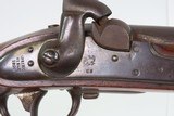 CIVIL WAR Era Antique U.S. SPRINGFIELD M1816 Modified to RIFLED CARBINEFlintlock to Percussion BOLSTER CONVERSION Musket - 7 of 25