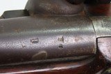 CIVIL WAR Era Antique U.S. SPRINGFIELD M1816 Modified to RIFLED CARBINEFlintlock to Percussion BOLSTER CONVERSION Musket - 20 of 25
