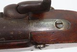 CIVIL WAR Era Antique U.S. SPRINGFIELD M1816 Modified to RIFLED CARBINEFlintlock to Percussion BOLSTER CONVERSION Musket - 19 of 25