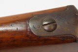CIVIL WAR Era Antique U.S. SPRINGFIELD M1816 Modified to RIFLED CARBINEFlintlock to Percussion BOLSTER CONVERSION Musket - 21 of 25