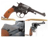 RUSSIAN Pre-WW II Soviet NAGANT M1895 TULA Arsenal 7.62 Revolver w/HOLSTERRussian Sidearm Made in 1925 used into WORLD WAR 2 - 1 of 19