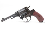 RUSSIAN Pre-WW II Soviet NAGANT M1895 TULA Arsenal 7.62 Revolver w/HOLSTERRussian Sidearm Made in 1927 used into WORLD WAR 2 - 11 of 16