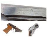 WORLD WAR II Era German MAUSER HSc 7.65 SEMI-AUTO “Self-Cocking” Pistol C&R Competed with WALTHER and SAUER; “EAGLE/N” Proofed - 1 of 17