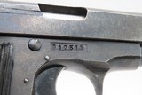 French PYRENEES “UNIQUE” 7.65mm POCKET Pistol C&R with THIRD REICH HOLSTER
With German “jhg/44” Code Black LEATHER HOLSTER - 7 of 19