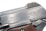 1920 mfg. Austrian STEYR PIEPER M1909/13I 7.65mm SEMI-AUTOMATIC Pistol C&R
With a Production Run Between 1919 to 1922 in Austria - 19 of 21