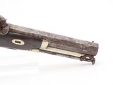 British PARKER Antique SIDE-HAMMER .45 PERCUSSION Self Defense BELT Pistol
SILVER BANDED English Pistol Made Circa the 1840s - 5 of 17